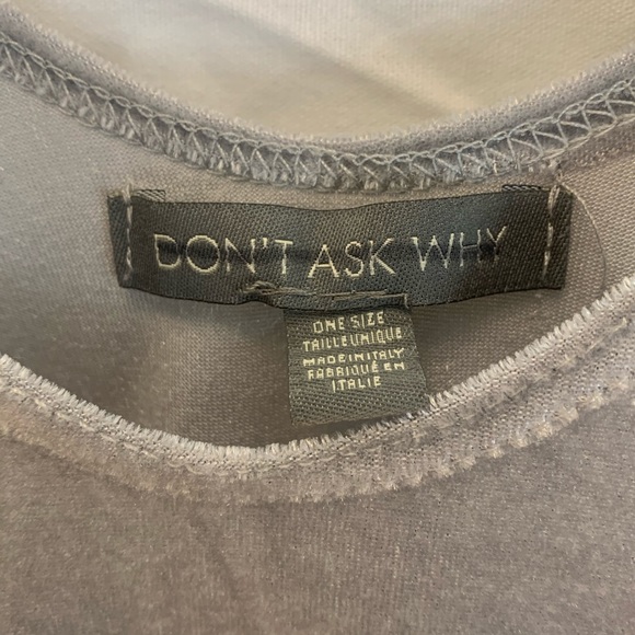 Women’s velvet crop top - Picture 2 of 2